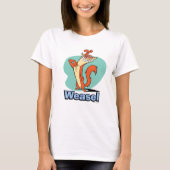 Weasel Proud Character Graphic T-shirt (Voorkant)
