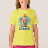 Weasel Proud Character Graphic T-shirt (Voorkant)