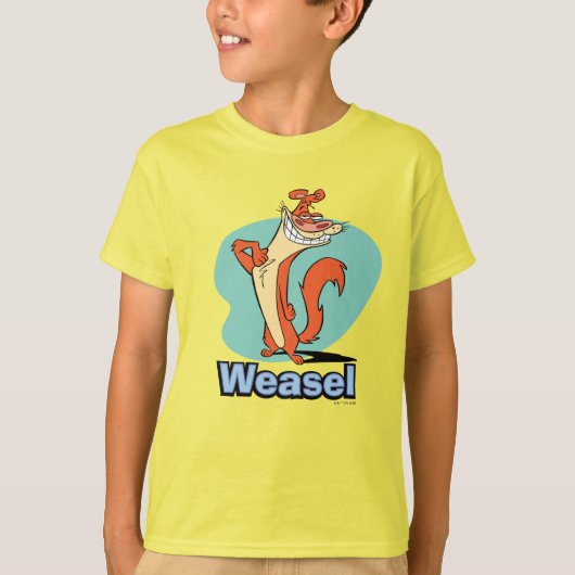 Weasel Proud Character Graphic T-shirt (Voorkant)