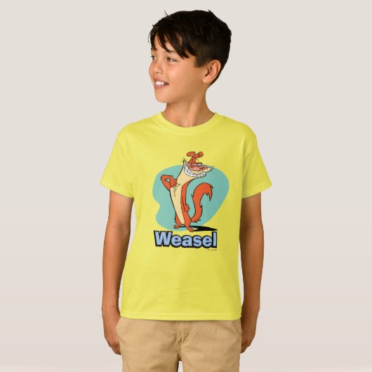 Weasel Proud Character Graphic T-shirt (Voorkant volledig)
