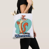 Weasel Proud Character Graphic Tote Bag (Dichtbij)