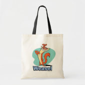Weasel Proud Character Graphic Tote Bag (Voorkant)