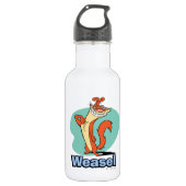Weasel Proud Character Graphic Waterfles (Voorkant)