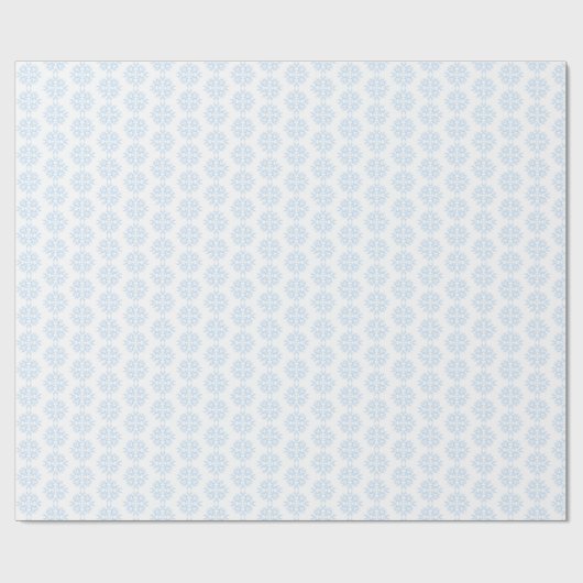 Weasel Snowflake Wrapping Paper Cadeaupapier (Vlak)