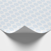 Weasel Snowflake Wrapping Paper Cadeaupapier (Hoek)