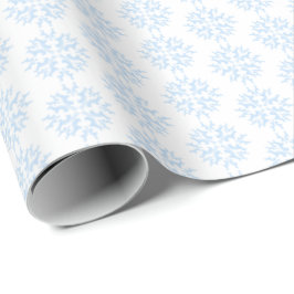 Weasel Snowflake Wrapping Paper Cadeaupapier