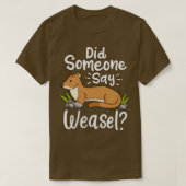 Weasel T-shirt (Design voorkant)