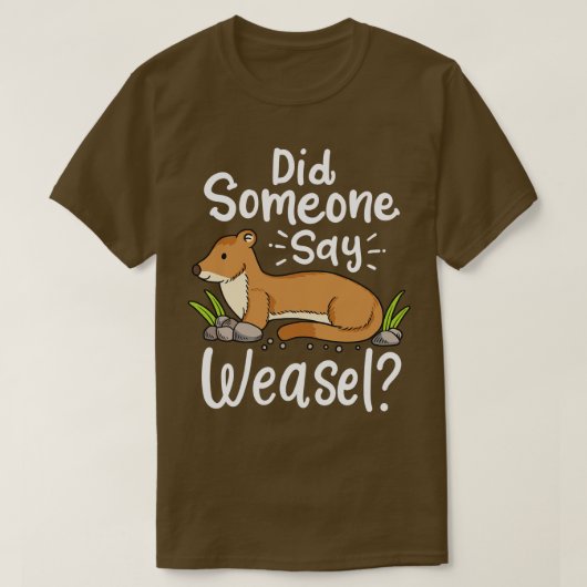 Weasel T-shirt (Design voorkant)