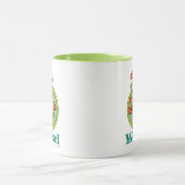 Weasel Thumbs Up Character Graphic Mok (Midden)