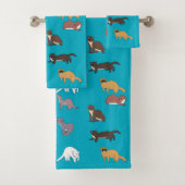 Weasels Bad Handdoek (Insitu)