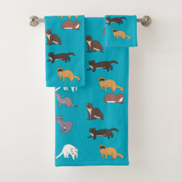 Weasels Bad Handdoek