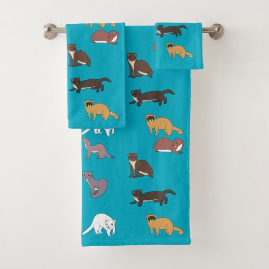 Weasels Bad Handdoek (Insitu)