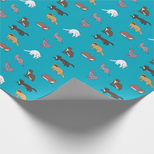 Weasels Cadeaupapier (Hoek)