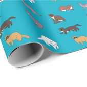 Weasels Cadeaupapier (Rol Hoek)