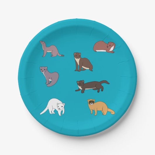 Weasels Papieren Bordje (Voorkant)