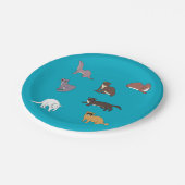 Weasels Papieren Bordje (Gekanteld)