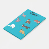 Weasels  post-it® notes (Schuin)