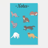 Weasels  post-it® notes (Voorkant)