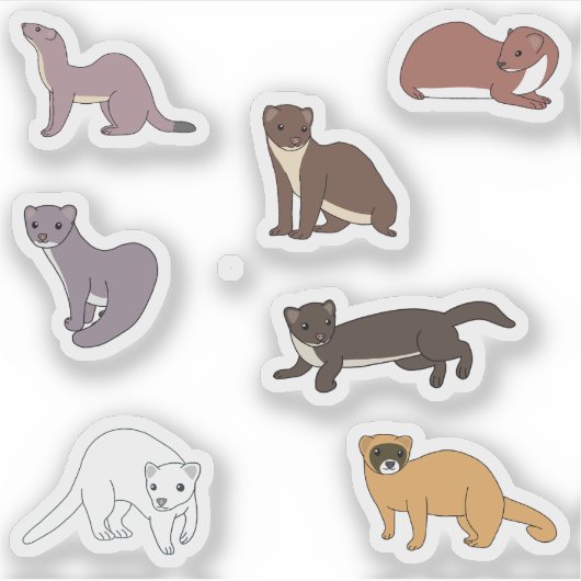 Weasels Sticker (Voorkant)