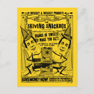 Weasley en weesley briefkaart