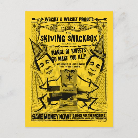 Weasley en weesley briefkaart (Voorkant)