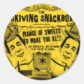 Weasley en weesley ronde sticker (Voorkant)