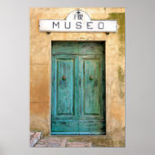 Weathed Museo Deur Poster (Voorkant)