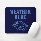 Weather Guy Mousepad Muismat (Met muis)