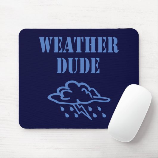 Weather Guy Mousepad Muismat (Met muis)