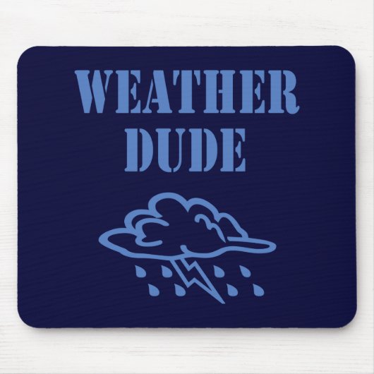 Weather Guy Mousepad Muismat (Voorkant)