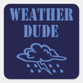 Weather Guy Sticker (Voorkant)
