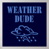 Weather Man Poster (Voorkant)