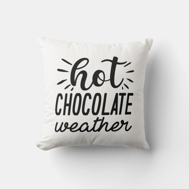 Weather met warme chocolade kussen (Voorkant)