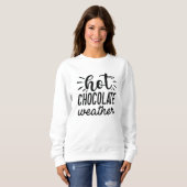 Weather met warme chocolade trui (Voorkant volledig)