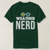 Weather Nerd Design for Meteorology student of Pro T-shirt (Design voorkant)