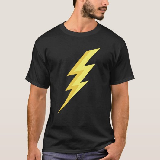 Weather Rain Lightning Thunder T-shirt (Voorkant)