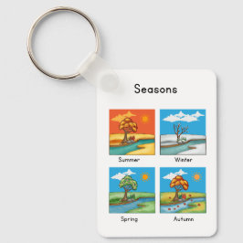 Weather seasons sleutelhanger