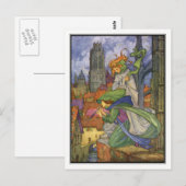 Weather Sprites van Florence Harrison Briefkaart (Voorkant / Achterkant)