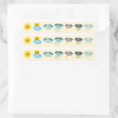 Weather tracker Journal Sticker sheet (Tas)