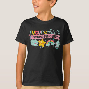 Weather Watcher Boys Girls Future Meteoroloog T-shirt