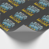 Weather Watcher Humor Funny Meteorology Profession Cadeaupapier (Hoek)