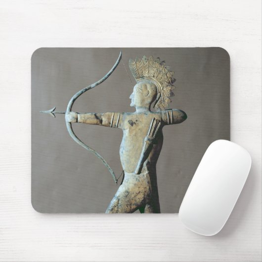 Weatherbestelwagen in de vorm van een Amerikaans I Muismat (Met muis)