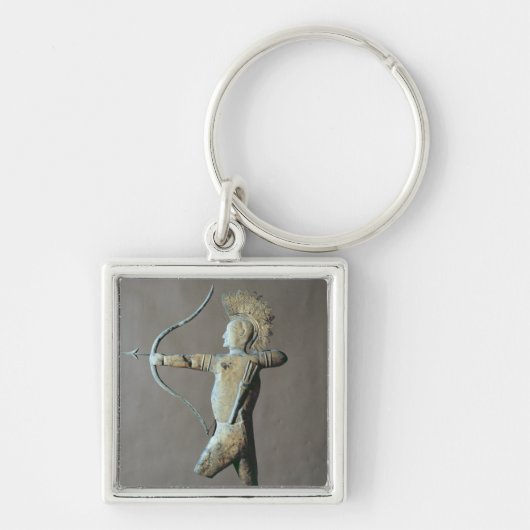 Weatherbestelwagen in de vorm van een Amerikaans I Sleutelhanger (Voorkant)