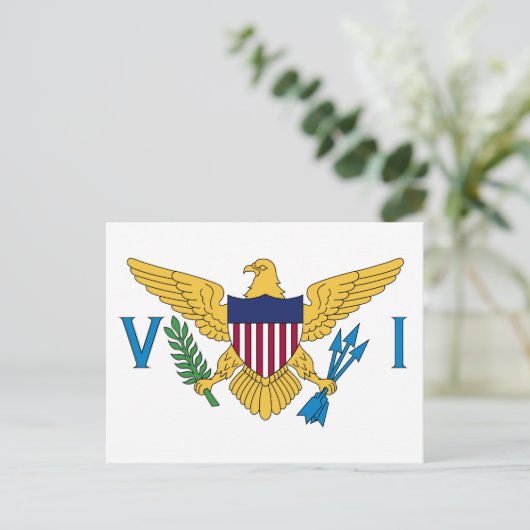 Weatherbestendige gepersonaliseerde tuinvlag briefkaart (Staand voorkant)