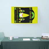 Weatherbestendige gepersonaliseerde tuinvlag spandoek (Beurs)
