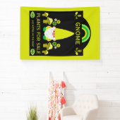 Weatherbestendige gepersonaliseerde tuinvlag spandoek (Insitu)