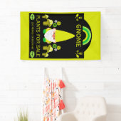 Weatherbestendige gepersonaliseerde tuinvlag spandoek (Insitu)