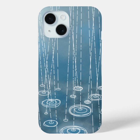 Weatherblauw Case-Mate iPhone Case (Achterkant)