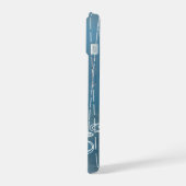 Weatherblauw iPhone 15 Case (Linkerkant)