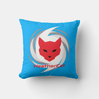 WeatherCat Logo Pillow Kussen